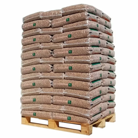 Pellets Bois Résineux Natural Energie Premium - Palette 65 Sacs 15kg - Chaleur Constante Optimale