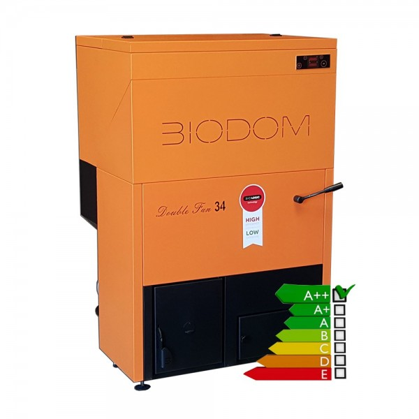 Chaudière à Pellets BIODOM 27C5 Intégrée, Haute Performance, Économique, Chauffage Central