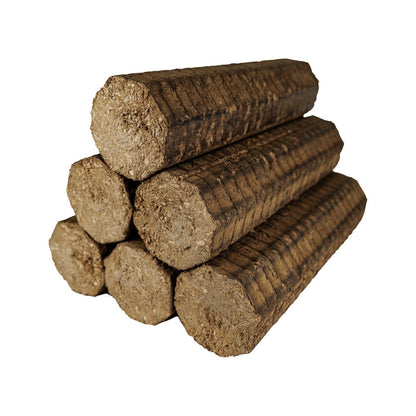 Bûches Compressées Haute Performance Mademoiselle Bûche - 42 Cartons Écologiques