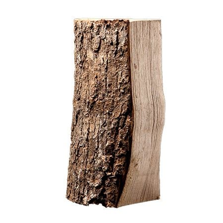 Bois de Chauffage Frêne Fendu Séché au Four, 25cm, 88 Filets Pratiques, Chaleur Durable