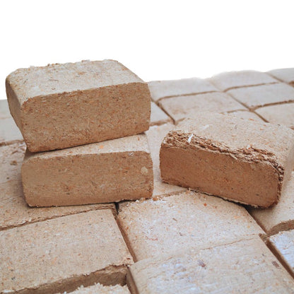 Palette 540 Bûches Compressées Bois Chêne Hêtre Écologique Performance Chauffage Optimal