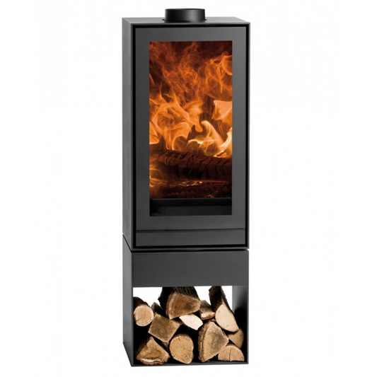 Poêle à Bois Nestor Martin TQH 13 8KW Pivotant, Woodbox® Haute Performance